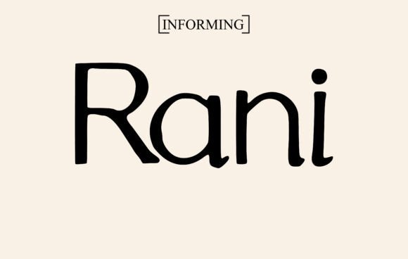 Rani Font - Featured Image