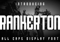 Rankerton Font - Featured Image