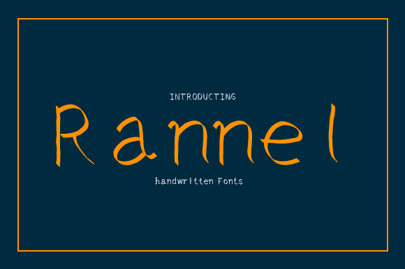 Rannel Font - Featured Image