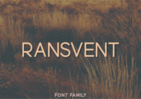Ransvent Font - Featured Image