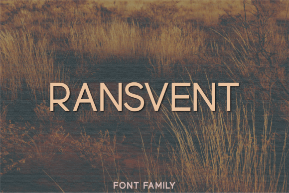 Ransvent Font - Featured Image