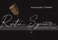 Rantai Signature Font - Featured Image