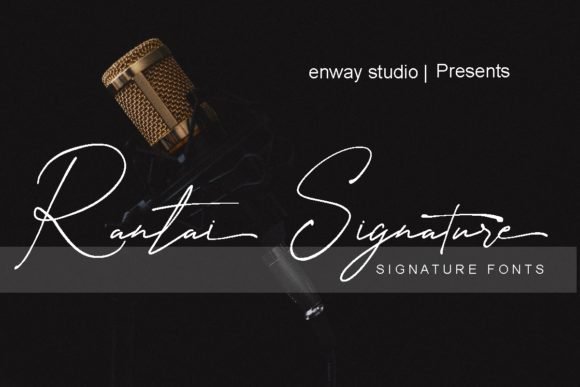 Rantai Signature Font - Featured Image