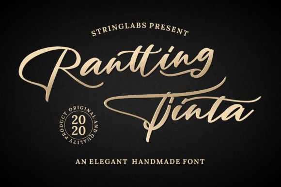 Rantting Tjinta Font - Featured Image