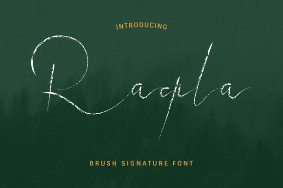 Raqila Font - Featured Image