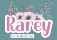 Rarey Font - Featured Image