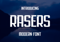 Rasers Font - Featured Image