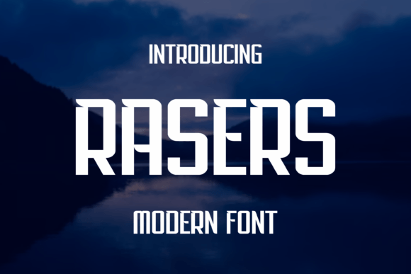 Rasers Font - Featured Image