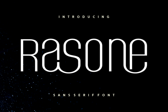 Rasone Font - Featured Image