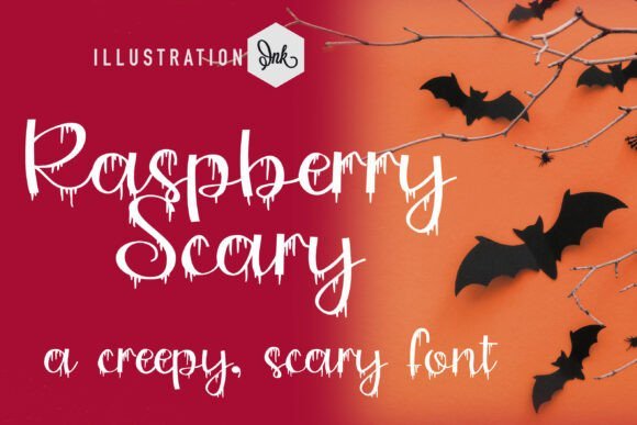 Raspberry Scary Font - Featured Image