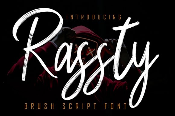 Rassty Brush Script Font - Featured Image