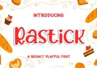 Rastick Font - Featured Image