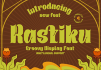 Rastiku Font - Featured Image