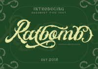 Ratbomb Font - Featured Image