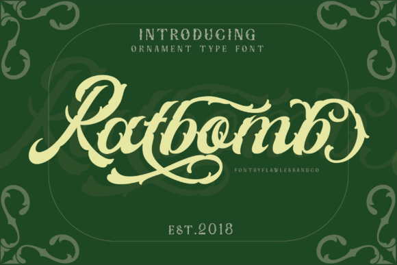 Ratbomb Font - Featured Image