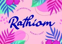 Rathiom Font - Featured Image