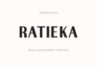 Ratieka Font - Featured Image