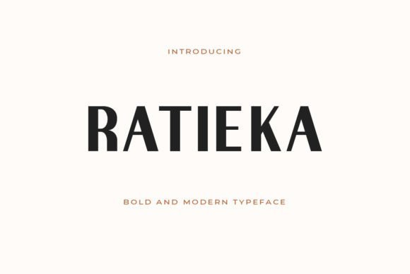 Ratieka Font - Featured Image