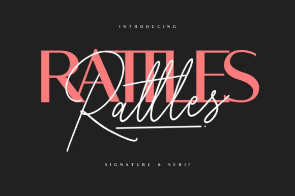 Rattles Font - Featured Image