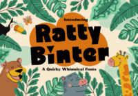 Ratty Binter Font - Featured Image