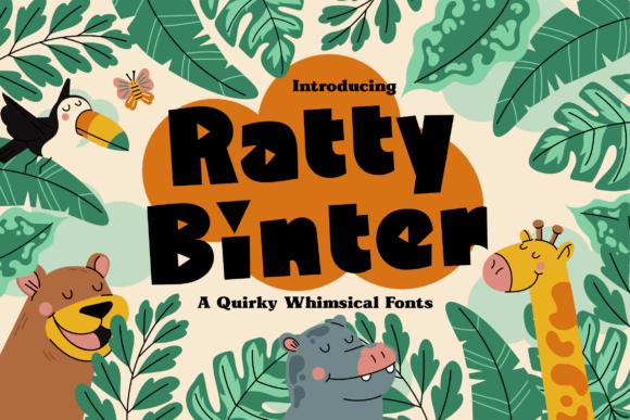 Ratty Binter Font - Featured Image