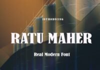 Ratu Maher Font - Featured Image