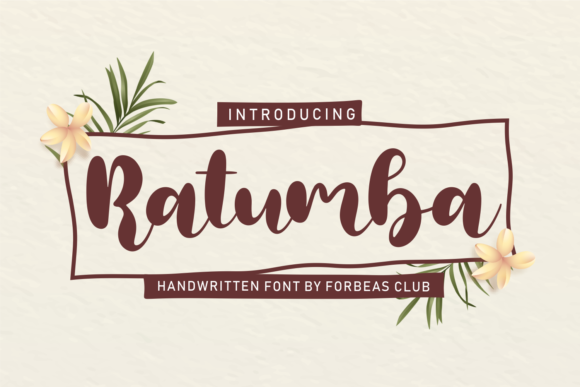 Ratumba Font - Featured Image