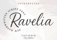 Ravelia Font - Featured Image