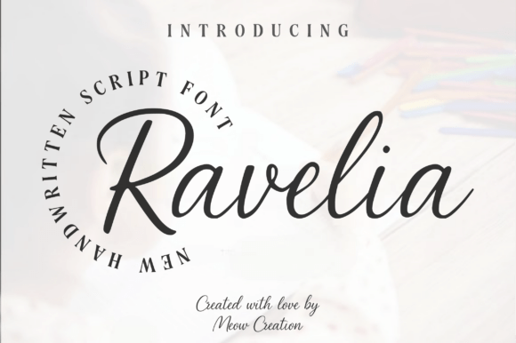 Ravelia Font - Featured Image