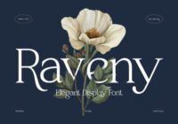 Raveny Font - Featured Image