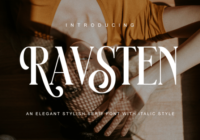 Ravsten Regular Font - Featured Image