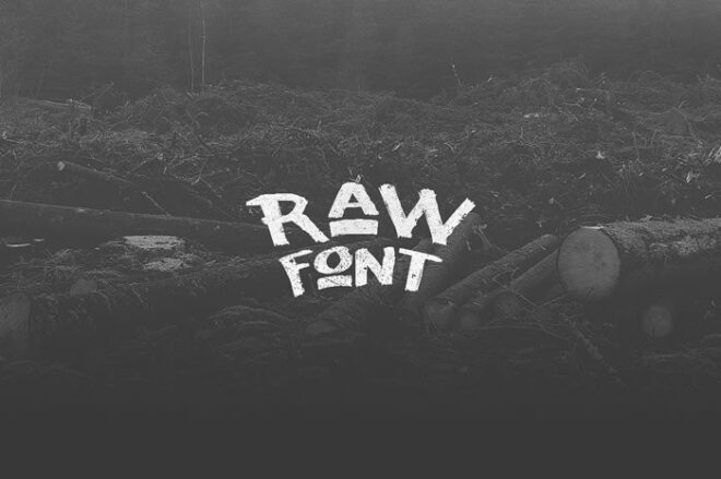 Raw Font - Featured Image