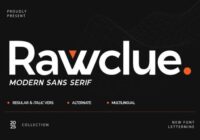 Rawclue Font - Featured Image