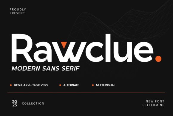 Rawclue Font - Featured Image