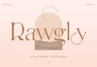 Rawgly Font - Featured Image