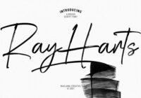 Ray Harts Font - Featured Image