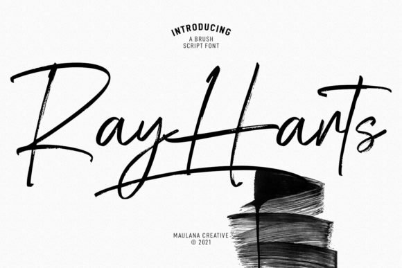 Ray Harts Font - Featured Image