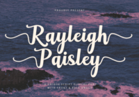 Rayleigh Paisley Font - Featured Image