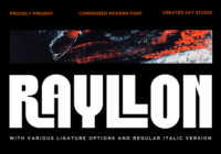 Rayllon Font - Featured Image