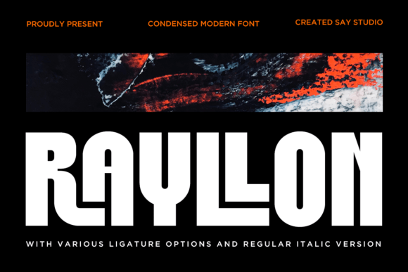 Rayllon Font - Featured Image