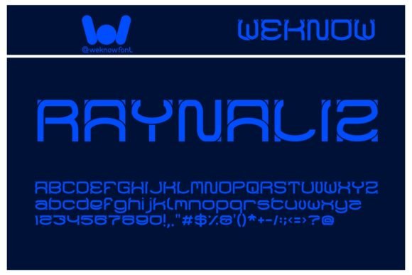 Raynaliz Font - Featured Image