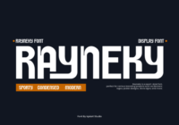Rayneky Font - Featured Image