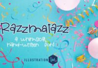 Razzmatazz Font - Featured Image