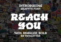 Reach You Font - Featured Image