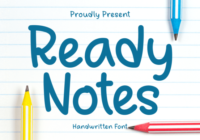 Ready Notes Font - Featured Image