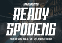Ready Spodeng Font - Featured Image