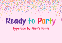 Ready to Party Font - Featured Image