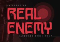 Real Enemy Font - Featured Image
