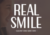 Real Smile Font - Featured Image