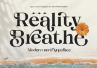 Reality Breathe Font - Featured Image